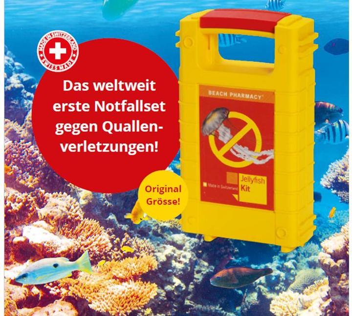 Actual product image Beach Pharmacy Emergency kit for jellyfish stings (First Aid Kit)