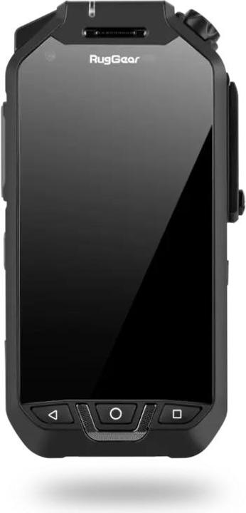 Actual product image Rug Gear RG750 (65.54 GB, Black, 4", Dual SIM, 13 Mpx, 4G)