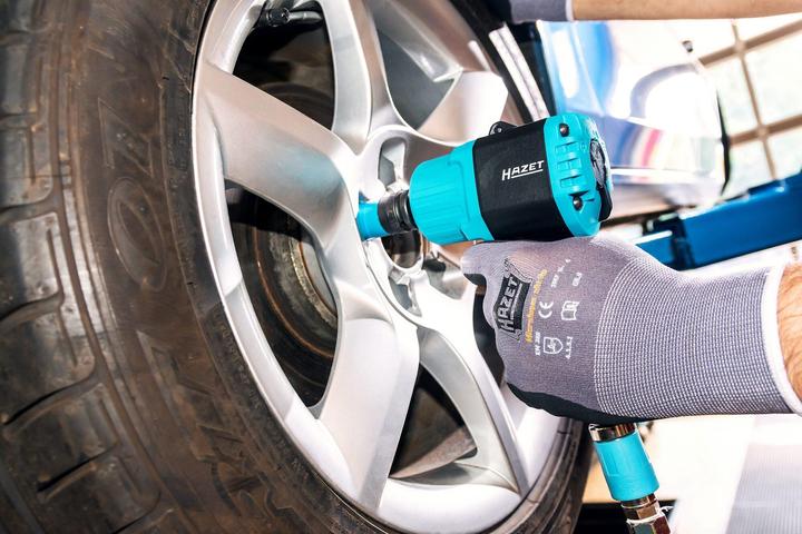 Produktbild HAZET Twin Turbo Schlagschrauber 9012TT ∙ Lösemoment maximal: 2200 Nm ∙ Vierkant 12,5 mm (1/2 Zoll)… (Druckluft)