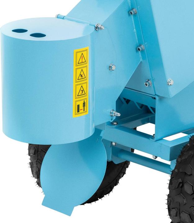 Actual product image Hillvert Wood Chipper - 7 HP - Ø 7 cm