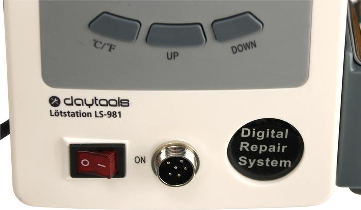 Actual product image Daytools Soldering station LS-981, LCD, 60W electronically controlled