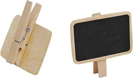 Produktbild G. Wurm Schiefertafel Holzclip mit Memotafel
