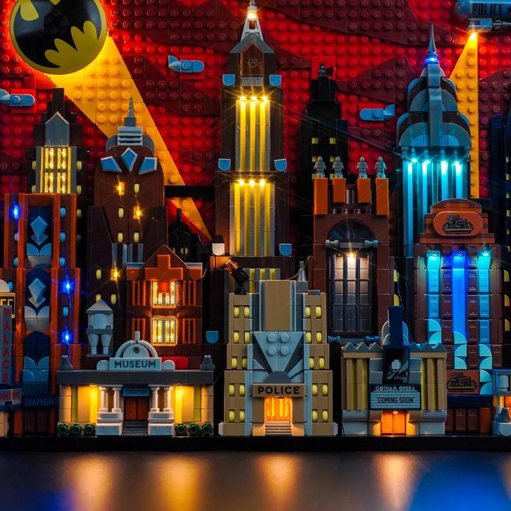 Produktbild BrickBling LED Licht Set für LEGO Batman: Gotham City