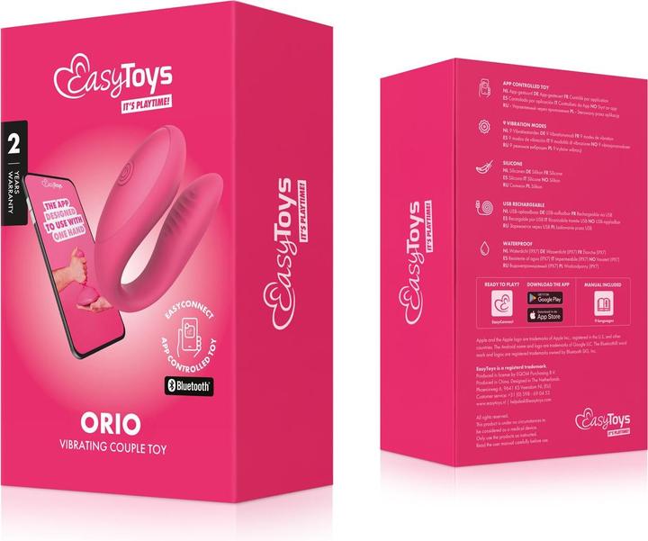 Image du produit Easytoys EasyConnect Paarvibrator mit AppSteuerung