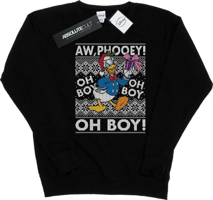 Produktbild Disney Donald Duck Christmas Fair Isle Sweatshirt (M)