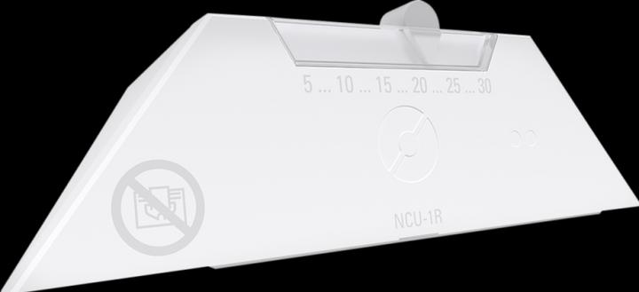 Actual product image Dimplex Nobø NCU-1R Digital Termostat med Radiomodtager for Nobø Energy control. Spare temperature saettes i