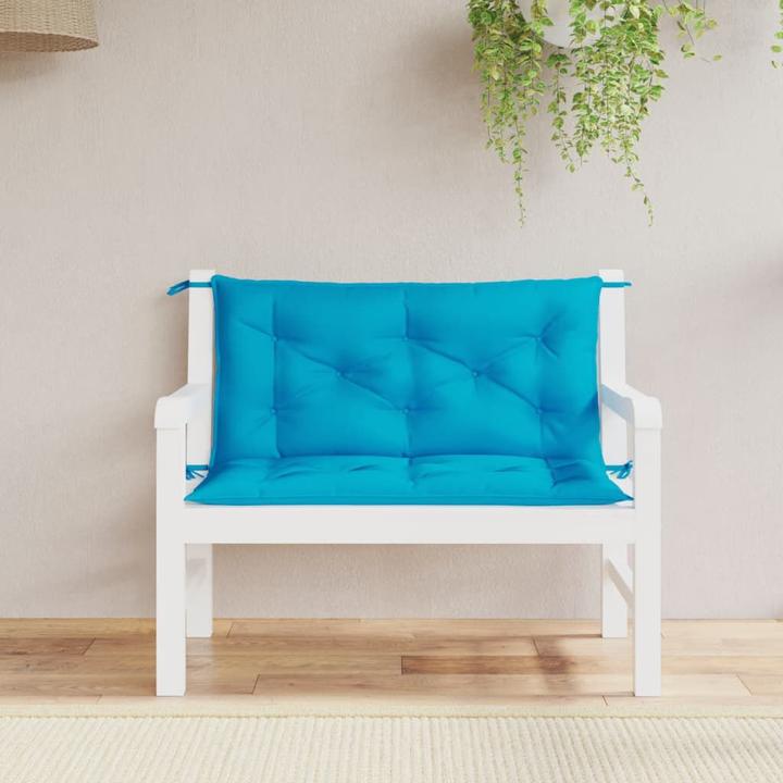Produktbild VidaXL Gartenbank-Auflagen 2 Stk. O x ford-Gewebe (100 x 50 x 7 cm)