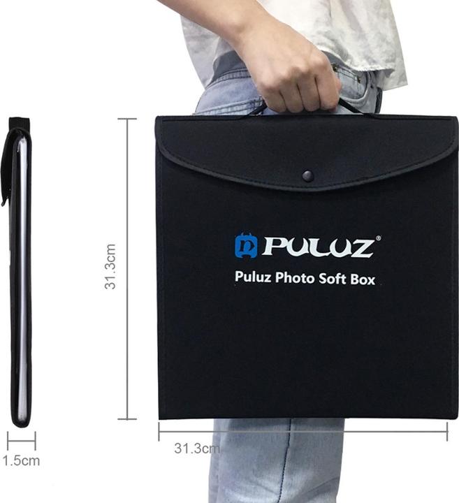 Actual product image Puluz Photo Studio Box 30m with 2x Ring Light (Ring light)