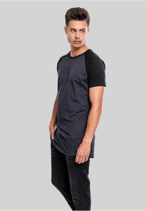Image du produit Urban Classics Shaped Raglan Long Tee (L)
