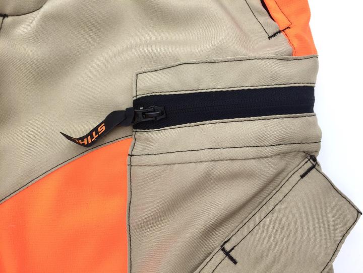 Produktbild Stihl Bundhose Dynamic Vent mit Schnittschutz Gr. S beige (S)