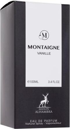 Actual product image Alhambra Montaigne vanilla (Eau de parfum, 100 ml)