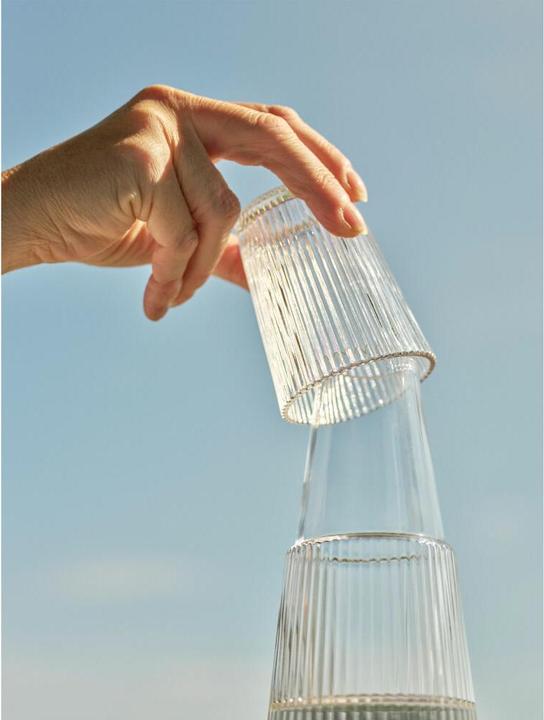 Actual product image Stelton Pilastro carafe with glass 1 l (x-507) (1 l)