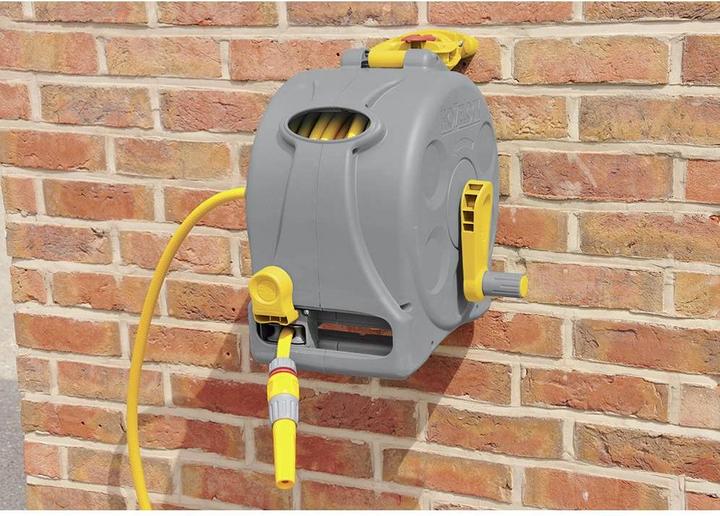 Produktbild Hozelock Kompakte 2-in-1-Schlauchtrommel (25 m)
