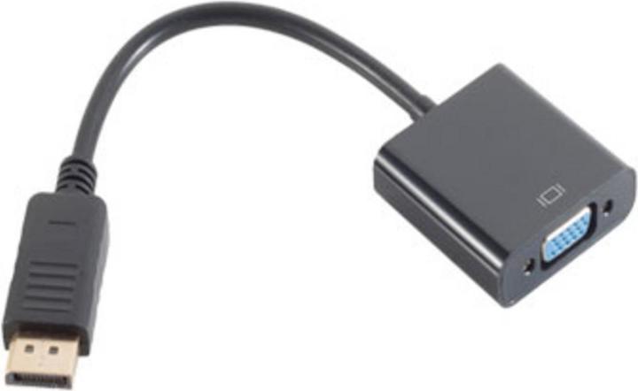 Produktbild Shiverpeaks BS14-05009 Kabelschnittstellen-/adapter Displayport VGA Schwarz (VGA, 12 cm)
