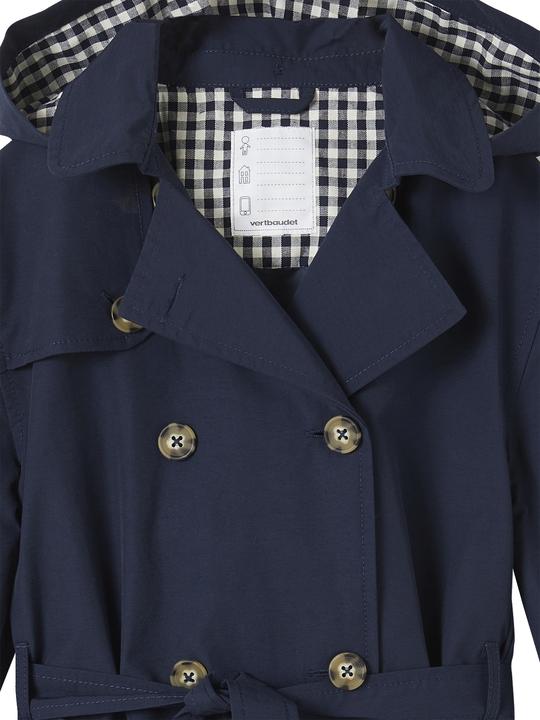 Immagine prodotto Vertbaudet Trench da bambina con cappuccio staccabile (92)