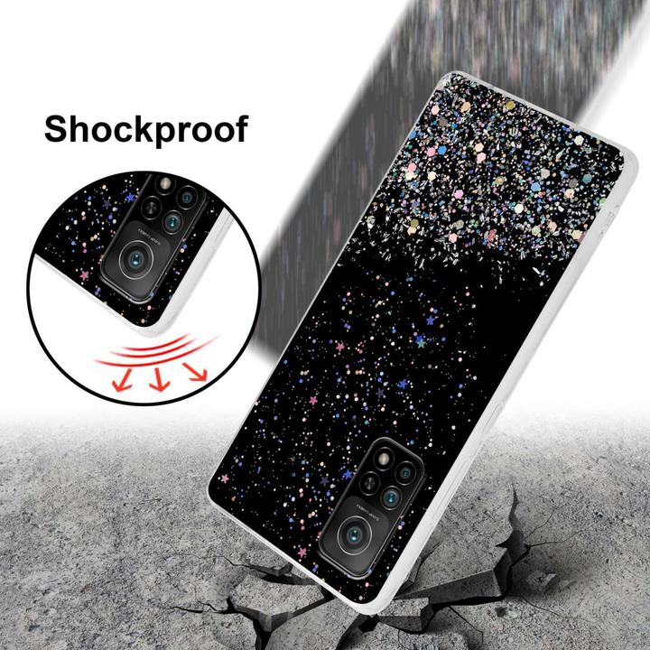 Image du produit Cadorabo Coque pour Xiaomi Mi 10T / Mi 10T PRO TPU funkelnder Glitter (Mi 10T Pro, Mi 10T)