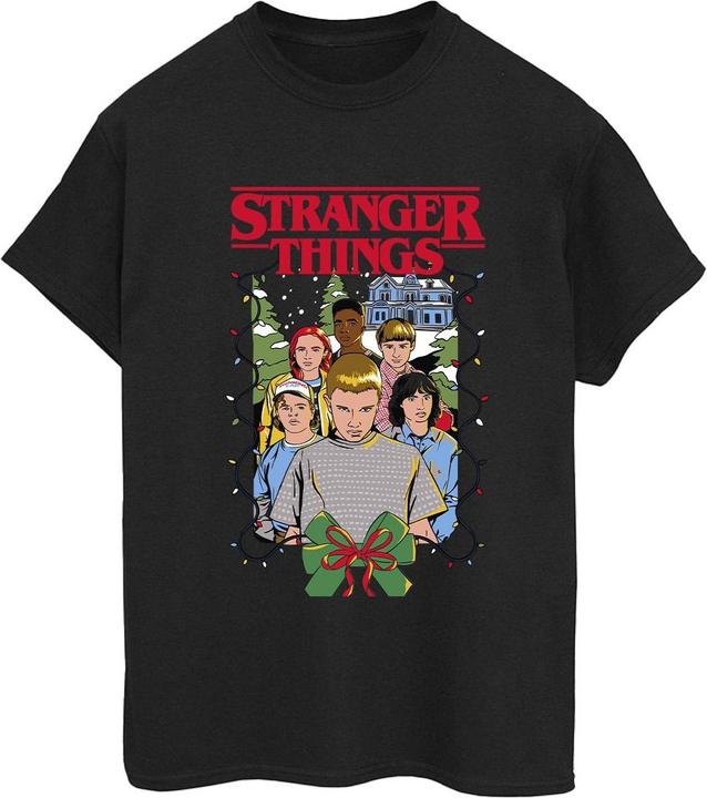 Netflix Stranger Things Christmas Poster TShirt (XXL)
