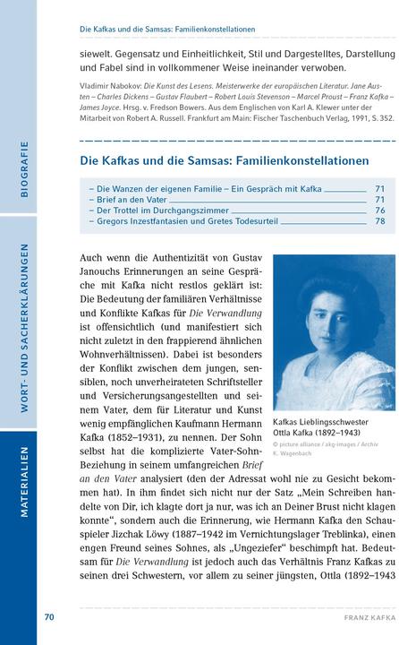 Produktbild Franz Kafka (Deutsch, Franz Kafka, 2019)