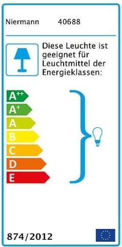 Label énergétique Niermann Stand By Lampes pour enfants