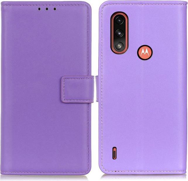 Productafbeelding MU Classic Classic II Lederen Boekomslag Serie (Motorola Moto E7 Vermogen)