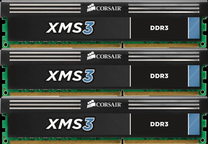 Produktbild Corsair Xms3 (2 x 4GB, 1333 MHz, DDR3-RAM, DIMM)