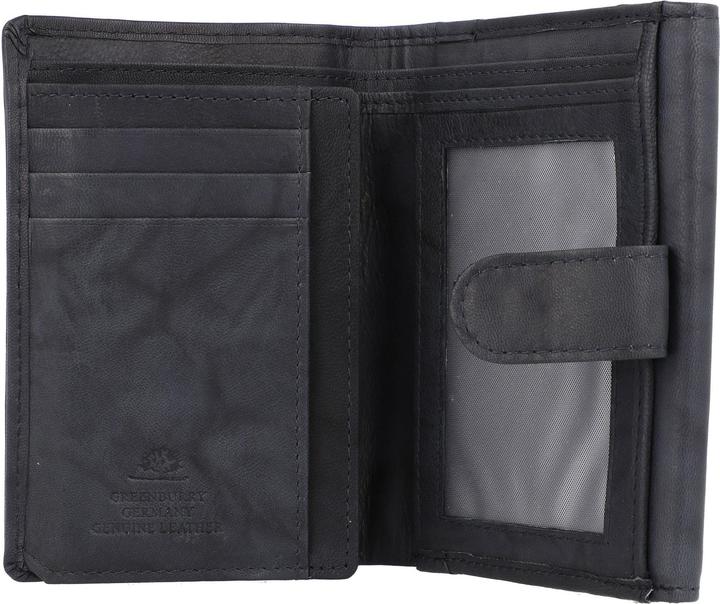 Immagine prodotto Greenburry Basic portafoglio RFID in pelle 13 cm