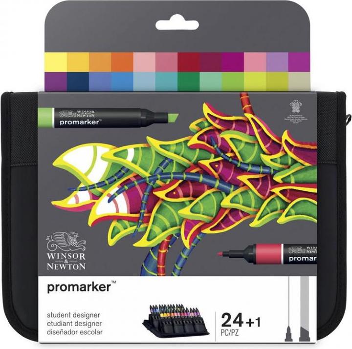Image du produit Winsor & Newton Promarker (Noir, 24 x)