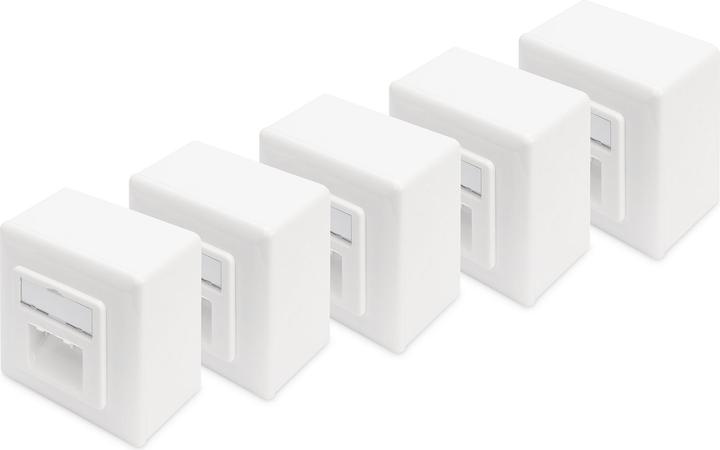 Digitus 5x surface-mounted data connection box (Extender)