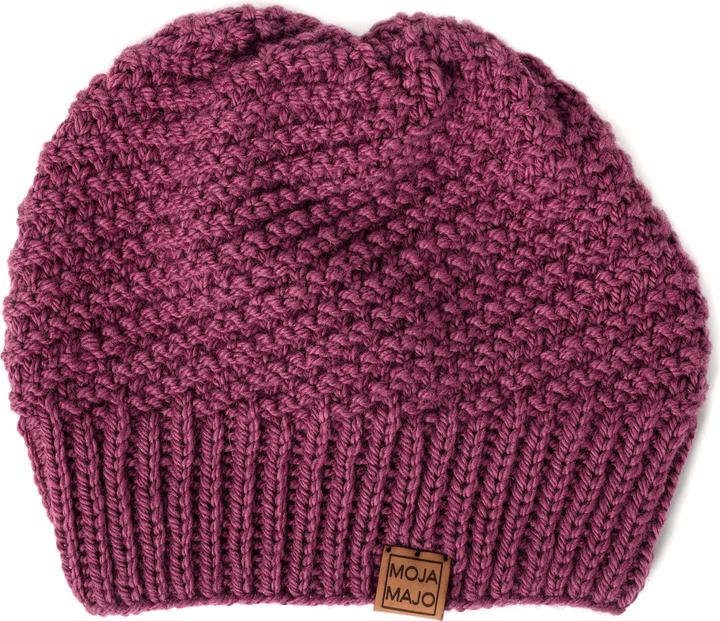 Actual product image Moja Majo Woolen Hat Claudia One Size, Purple