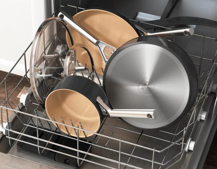 Actual product image Ninja CW93000EN Premium ceramic pot set (24 cm, Pan set + pot set, Aluminium)
