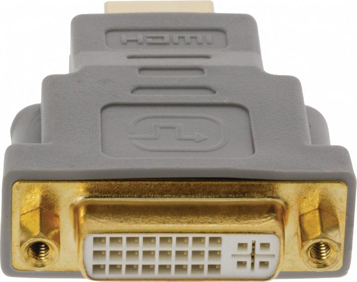 Produktbild Bandridge BLUE DVI - HDMI Adapter (DVI, HDMI, 11.50 cm)