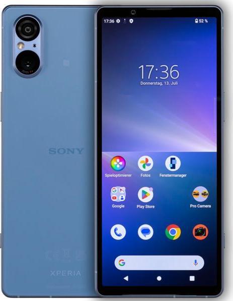Immagine prodotto Sony Xperia 5 V (128 GB, Azzurro, 6.10", SIM + eSIM, 48 Mpx, 5G)