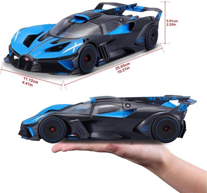 Actual product image Bburago Bugatti Bolide