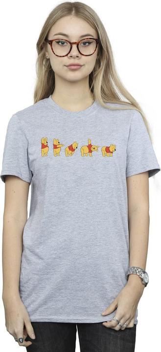 Immagine prodotto Disney Winnie The Pooh Stretching Maglietta Ampia Donna (XL)