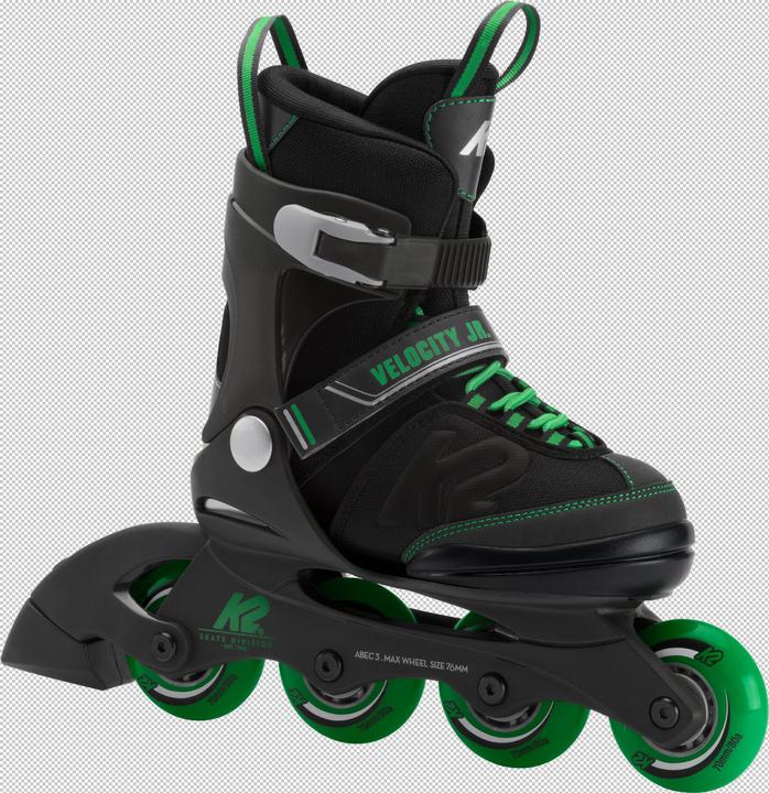Produktbild K2 Velocity Junior Boy Inliner (Grösse: 29.0-34.0, black/green) (29)