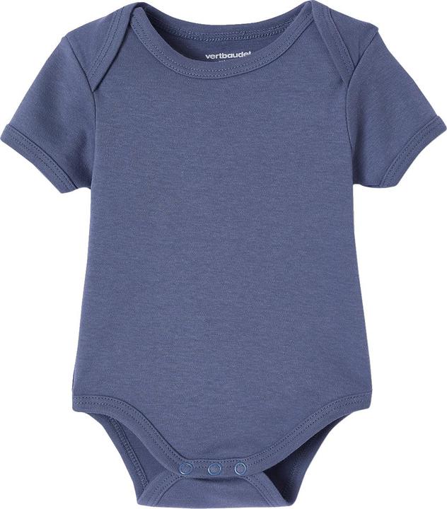 Actual product image Vertbaudet Bio-Kollektion: 5er-Pack Baby Kurzarm-Bodys in Geschenkbox (80)