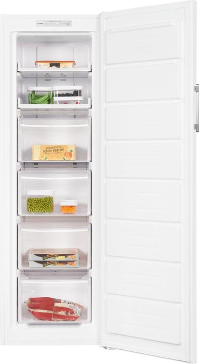 Produktbild Exquisit GS271-NF-H-040D weiss, Gefrierschrank (Standgerät) (Freistehend, 204 l)