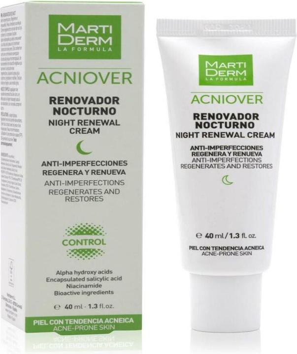 Produktbild Martiderm Acniover Renovador Nocturno 40 ml (Körpercreme, 40 ml)