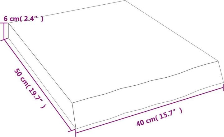 Produktbild VidaXL Emerald (40 x 6 x 50 cm)