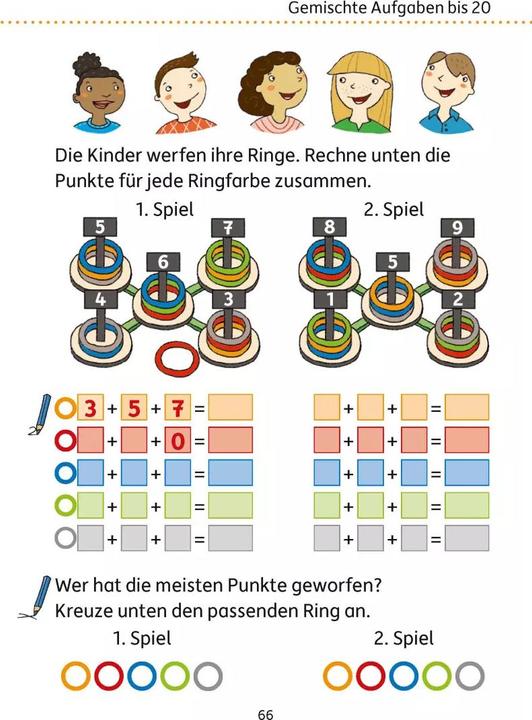 Produktbild Mein Übungsheft Rechnen - 1. Klasse, A5-Heft (Deutsch, Tina Harder, Mascha Greune, 2021)