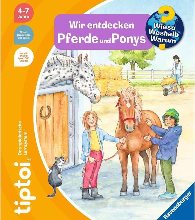 Actual product image tiptoi Pferde und Ponys (German, Susanne Gernhäuser, 2022)