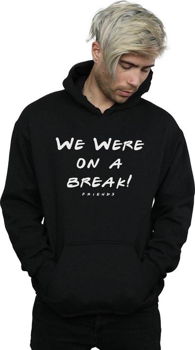 Produktbild Friends We Were On A Break Text Kapuzenpullover (4XL)