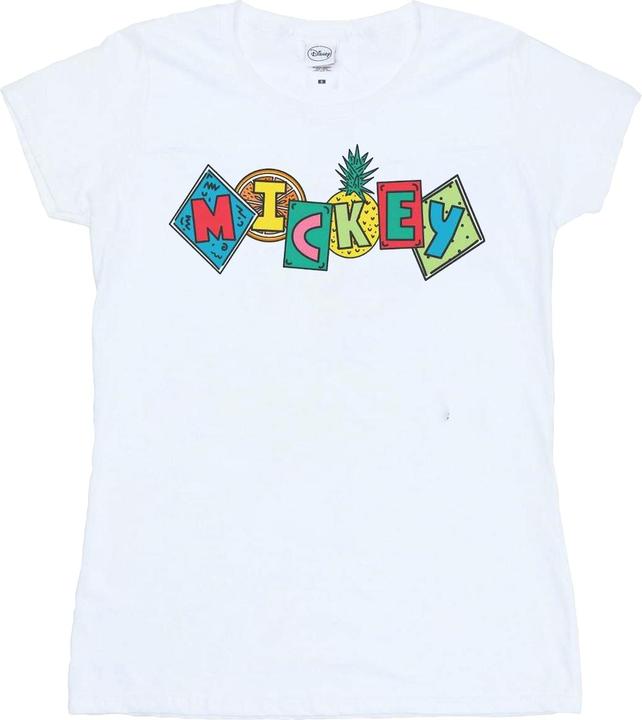 Disney Mickey Mouse Fruit Blocks TShirt (XL)
