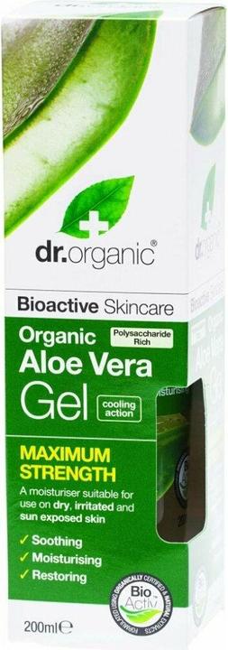 Actual product image Dr. Organic Dr Organic Aloe Vera Gel Maximum Strength 200ml (200 ml)