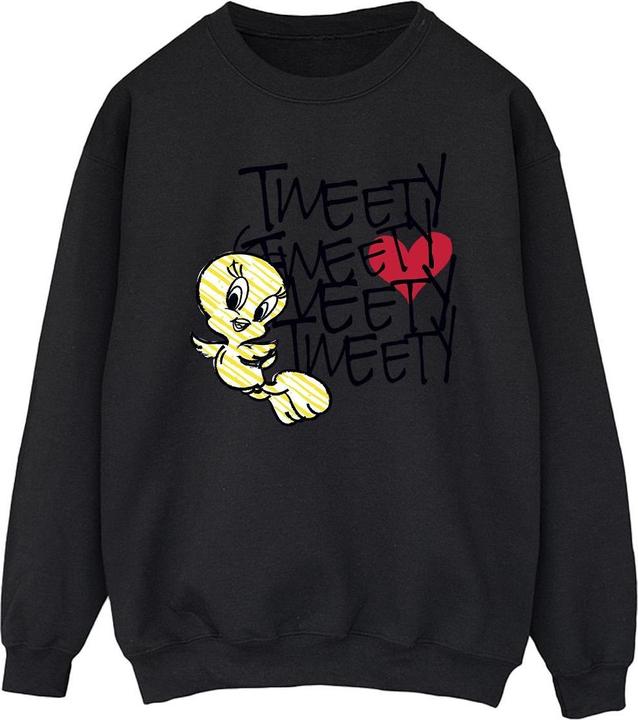 Looney Tunes Tweety Love Heart Sweatshirt (S)