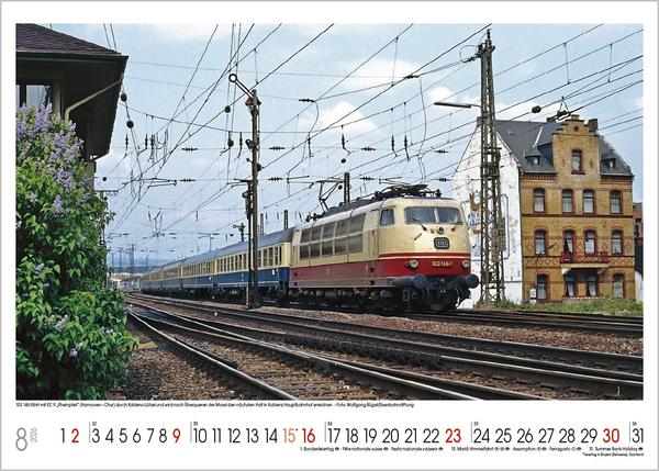 Actual product image Faszinierende Eisenbahnen 2026 (42 x 30 cm, Hardcover, German)