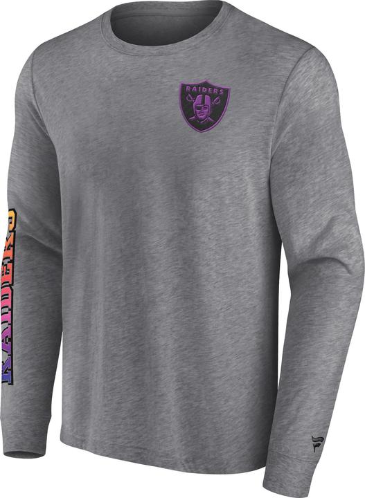 Actual product image Fanatics Las Vegas Raiders Gradient LS Crew Shirt L (L)