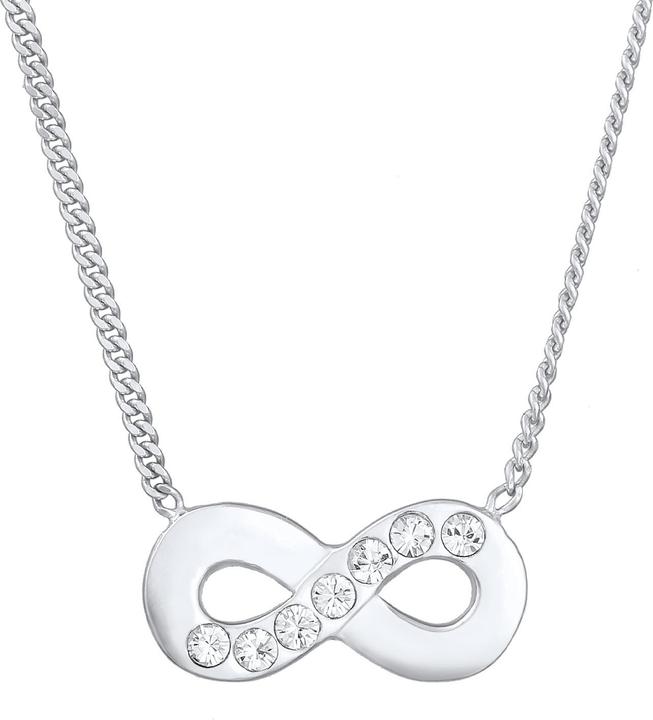 Elli Infinity (925er Sterling Silber, Glaskristall, 40 cm)