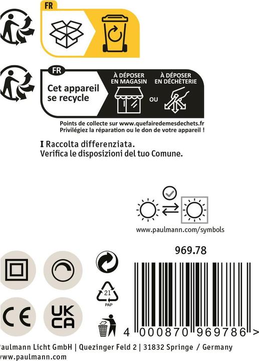 Image du produit Paulmann URail Spot Apol (E27)