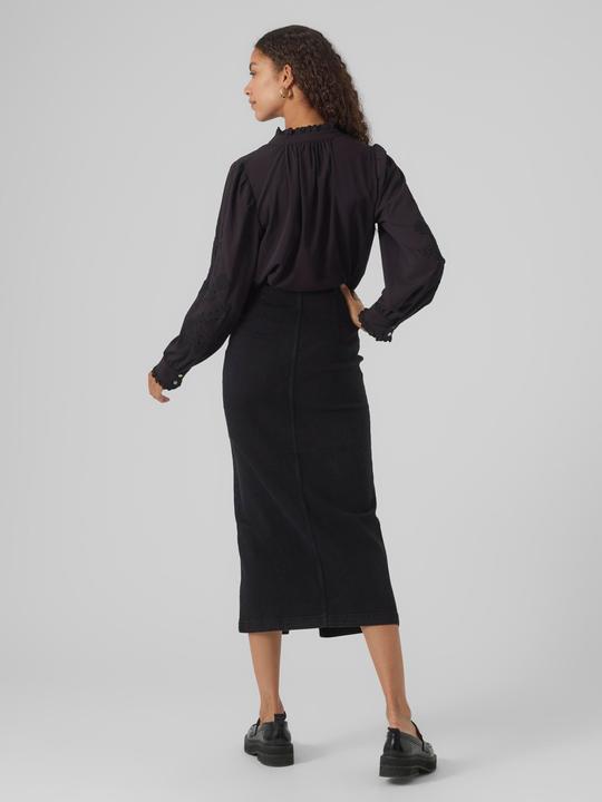 Actual product image Vero Moda High waist long skirt denim skirt (XS)